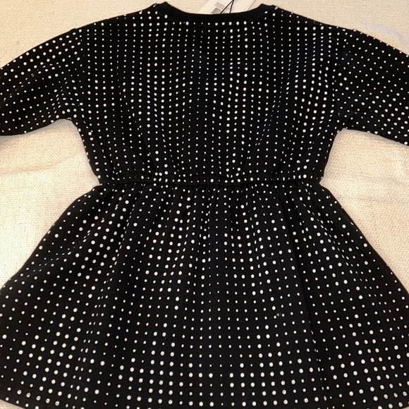 Miles the Label black dotted dress size 4 NWT - Picture 4 of 5